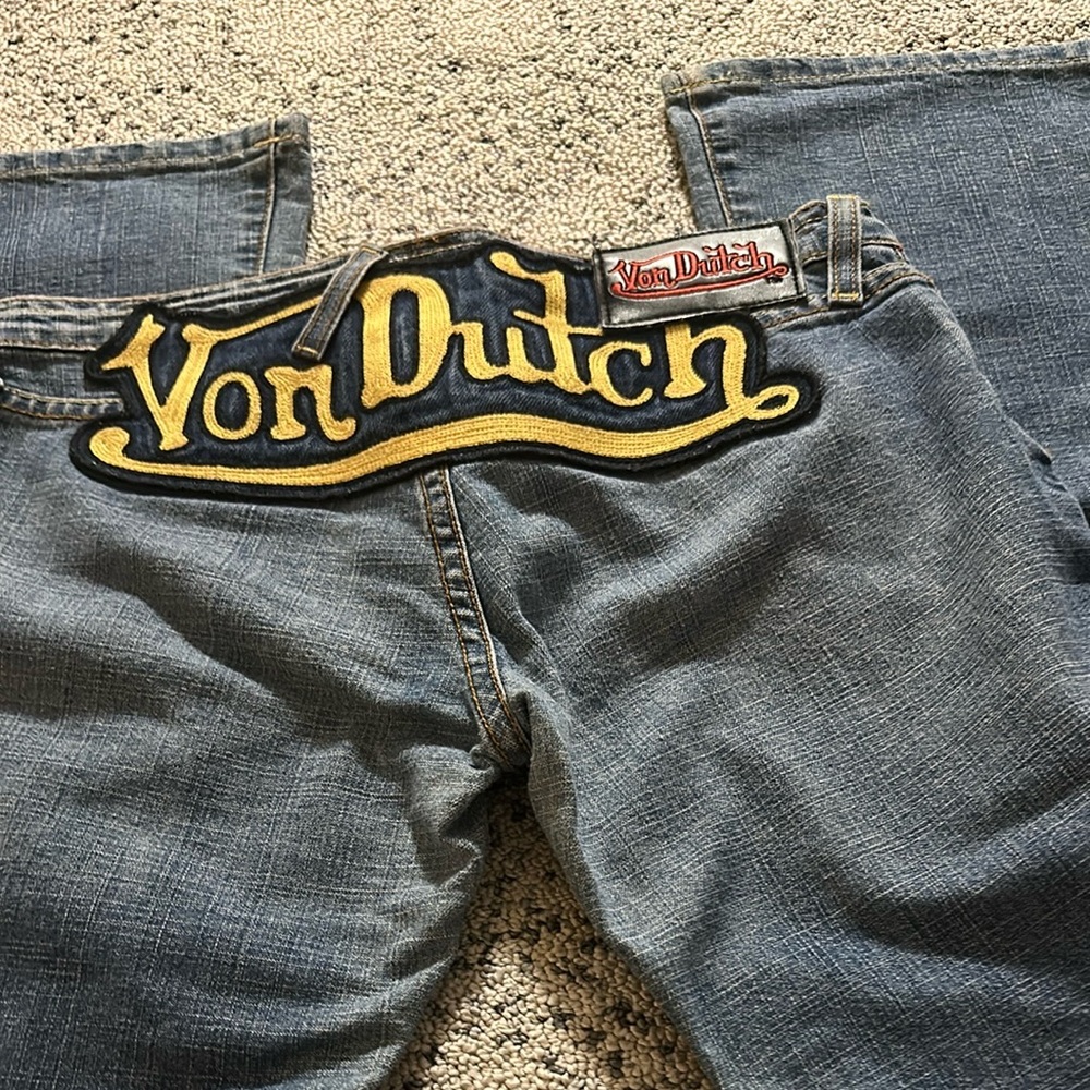 Women’s vintage Von Dutch jeans
